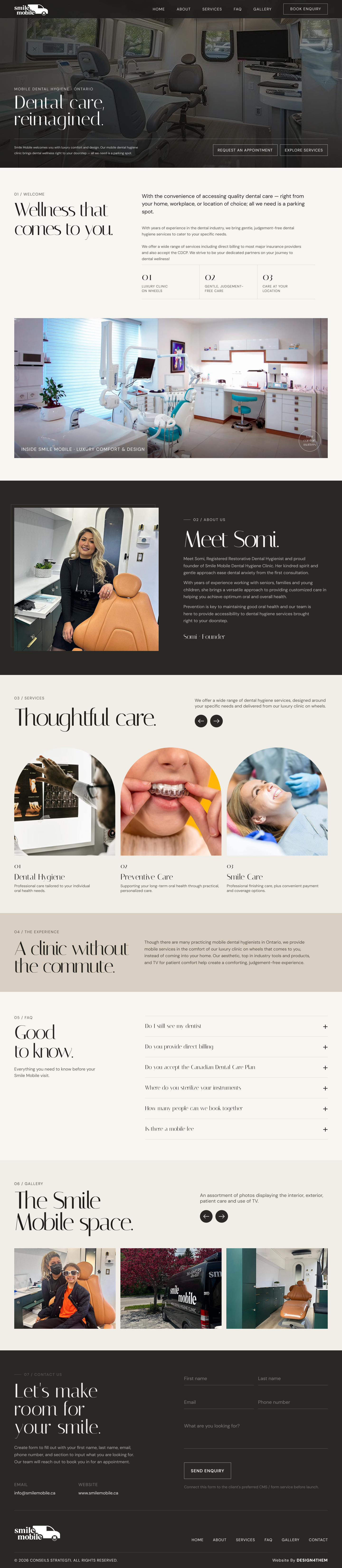 Website Mockup